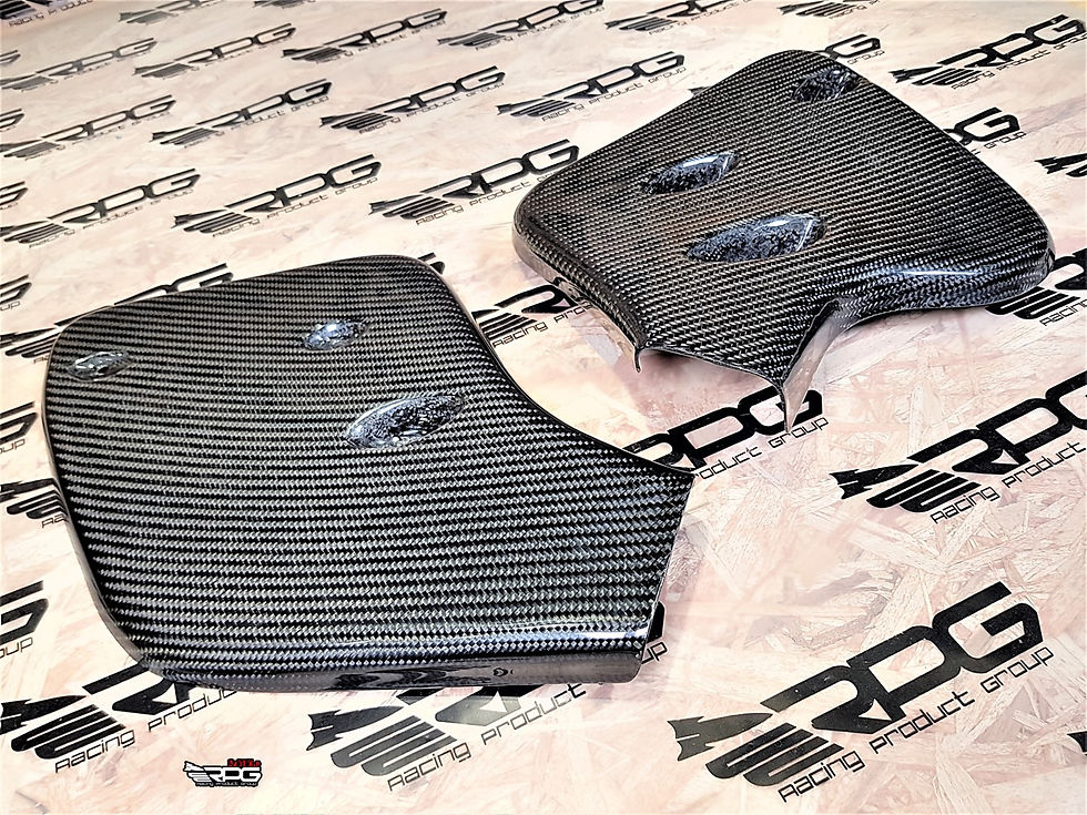 Thumbnail: WRC S5 Vacuum Form Carbon Hood Vent Under Ducting Tray