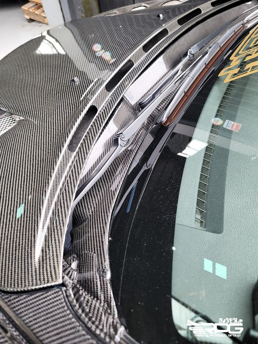Thumbnail: GR GV - Vacuum Form Carbon LHD Wiper COWL