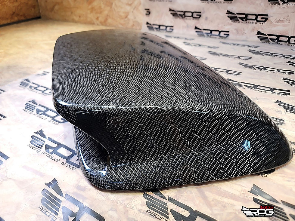 Thumbnail: RPG Large 4" Vacuum Honeycomb Carbon Fiber Dividend Hood Scoop Upgrade