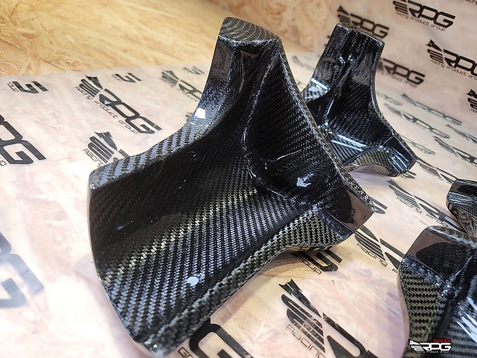 Thumbnail: [NEW] GC8 - Vacuum Carbon JDM Side Skirt / Rear Bumper Aero Guard