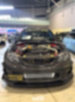 [NEW] GR/GV Chassis- Vacuum Carbon Factory  Style Front Bumper