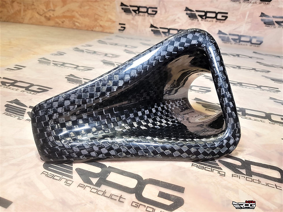 Thumbnail: GT2 NACA Aircraft Vacuum 12K Plain Carbon Duct