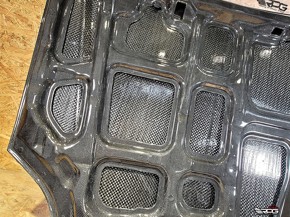 Thumbnail: Civic EK - Factory Spec Vacuum Form Fully Carbon Fiber Hood Bonnet