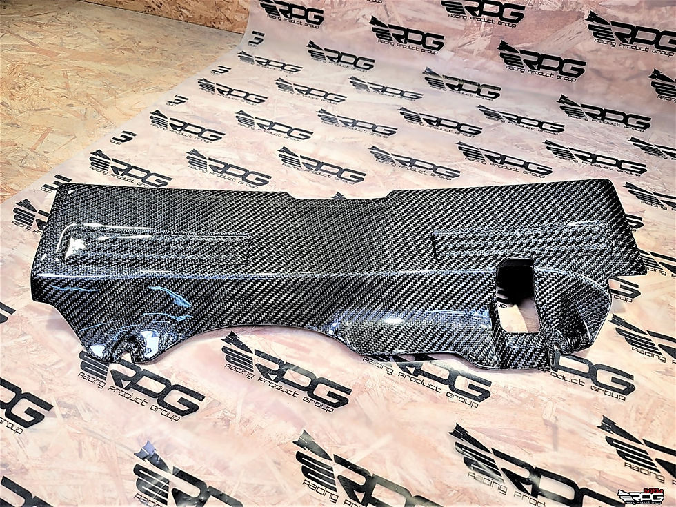Thumbnail: GG Wagon - Vacuum Carbon Trunk Latch Trim Panel Cover (Replacement)