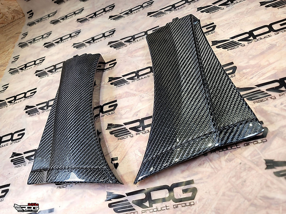 Thumbnail: [NEW] GR/GV - Vacuum Carbon Front Fender Cap (Replacement)