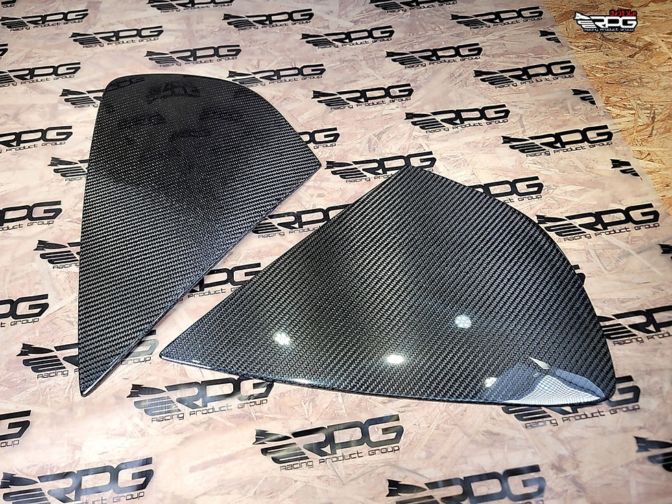 Thumbnail: [NEW] GR / GH Hatch Wagon 5D Vacuum Carbon Rear Quarter Window Delete