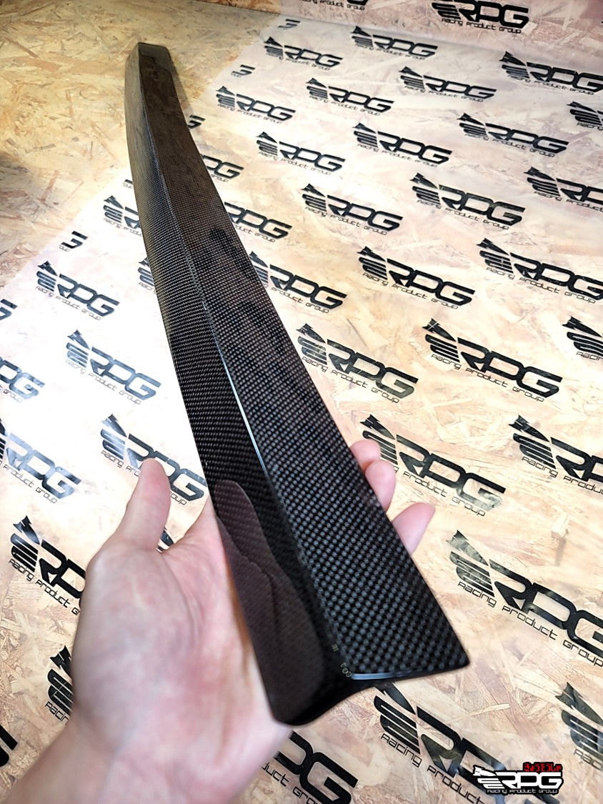 Thumbnail: GDB STi Vacuum Form Carbon Fiber SS Gurney Flap