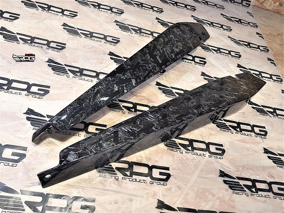 Thumbnail: VA/VM Engine Bay Dress Up - Vacuum Form Forged Weave Carbon Fender Shroud