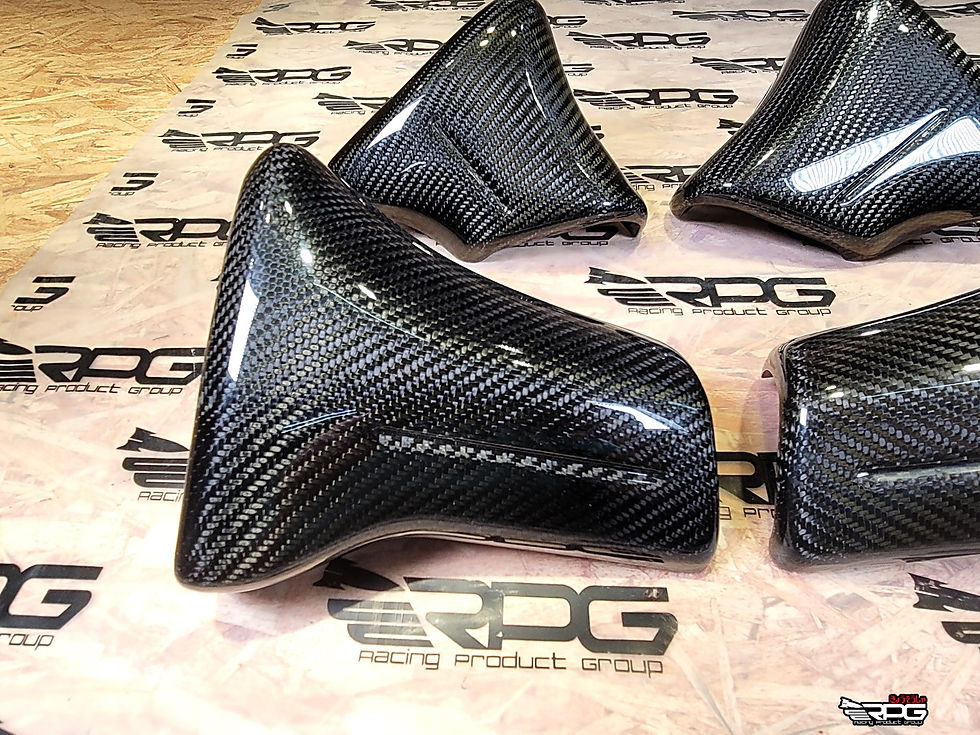 Thumbnail: [NEW] GC8 - Vacuum Carbon JDM Side Skirt / Rear Bumper Aero Guard