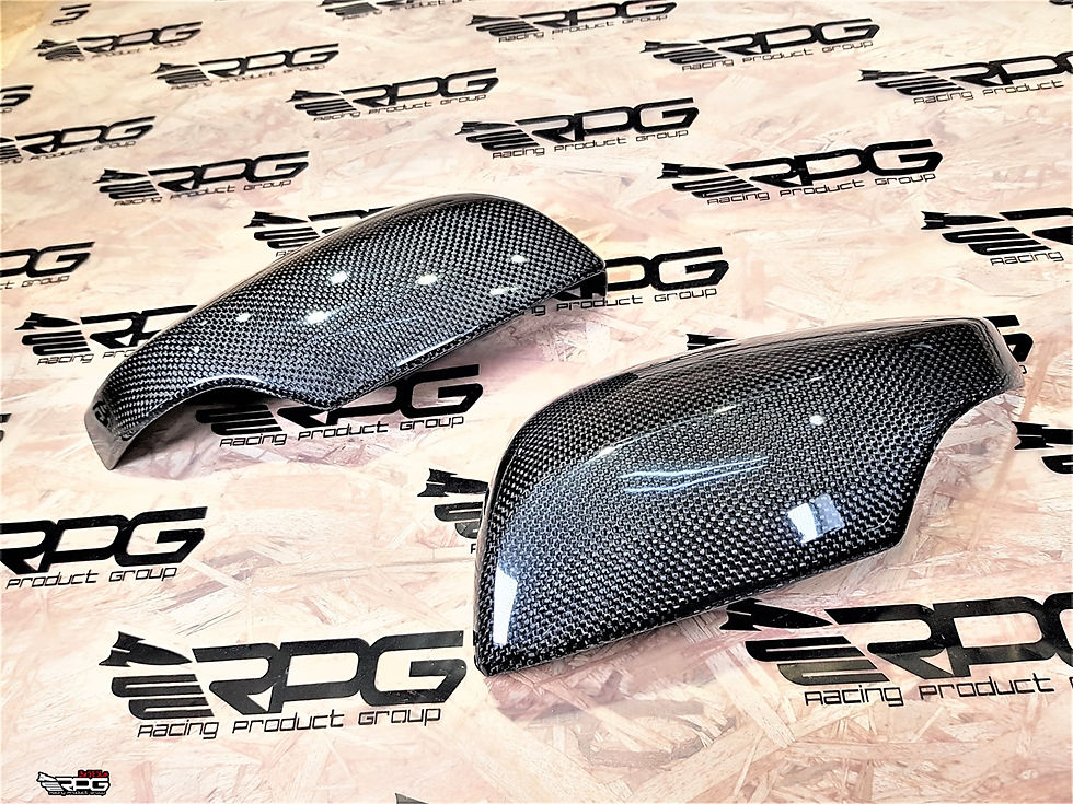 Thumbnail: VA Chassis Vacuum Carbon Fiber Mirror Cover Set