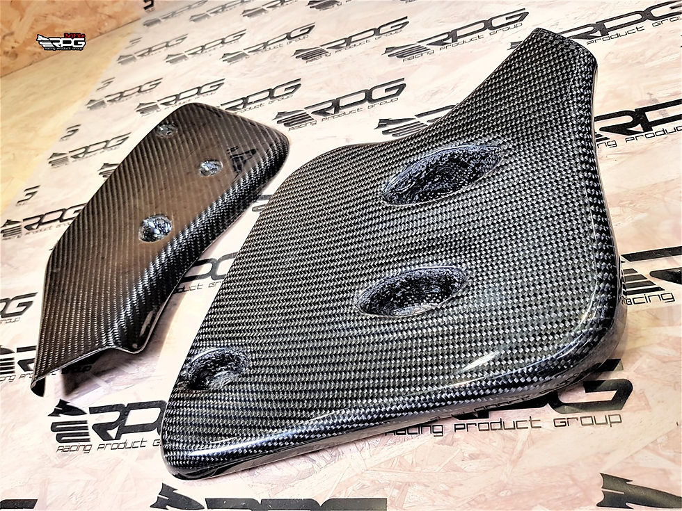 Thumbnail: WRC S5 Vacuum Form Carbon Hood Vent Under Ducting Tray