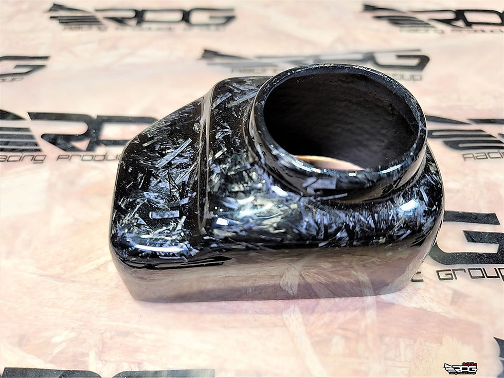 Thumbnail: EVO VII VIII IX - Vacuum Forge Weave Carbon Brake Reservoir Cap Cover