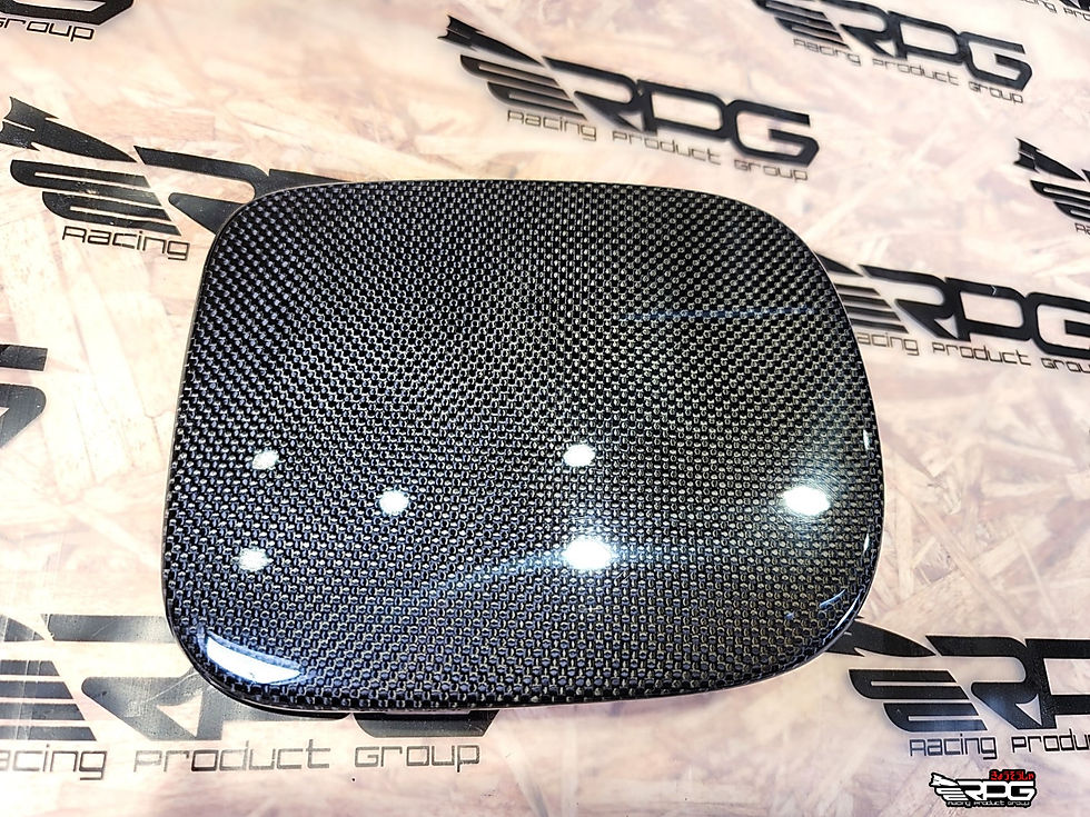 Supra A80 - Vacuum Carbon Fiber Fuel Door Cover