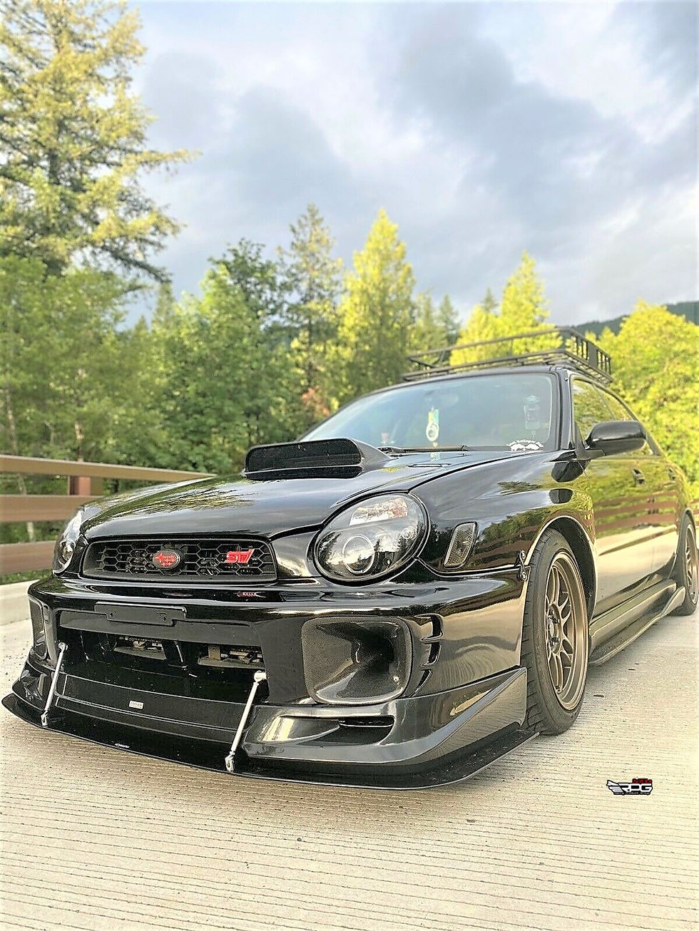 Thumbnail: Bugeye Bumper Foglight Vacuum Honeycomb Carbon Brake Cooling Ducts