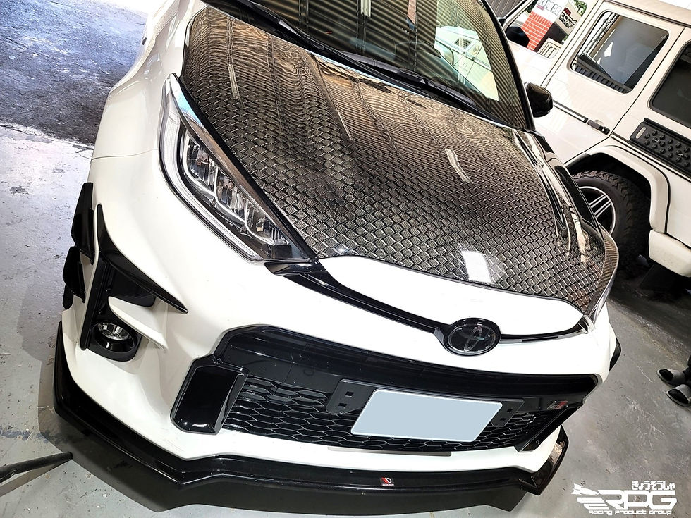 Thumbnail: GR YARIS - Factory Spec Vacuum Fully Carbon Fiber Hood Bonnet