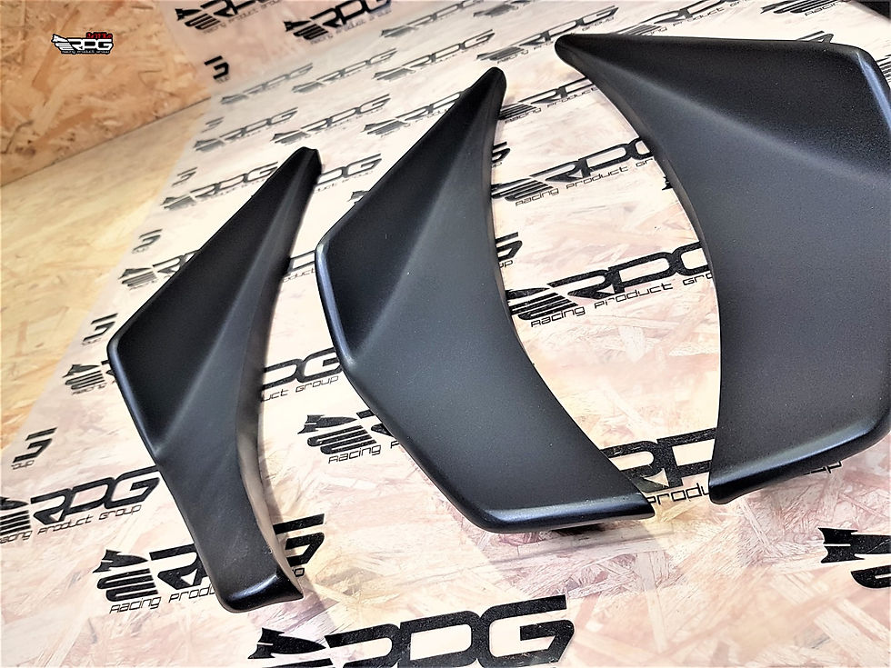 Thumbnail: Cyber Evo Style Vacuum Form FRP 4pcs Canard Set