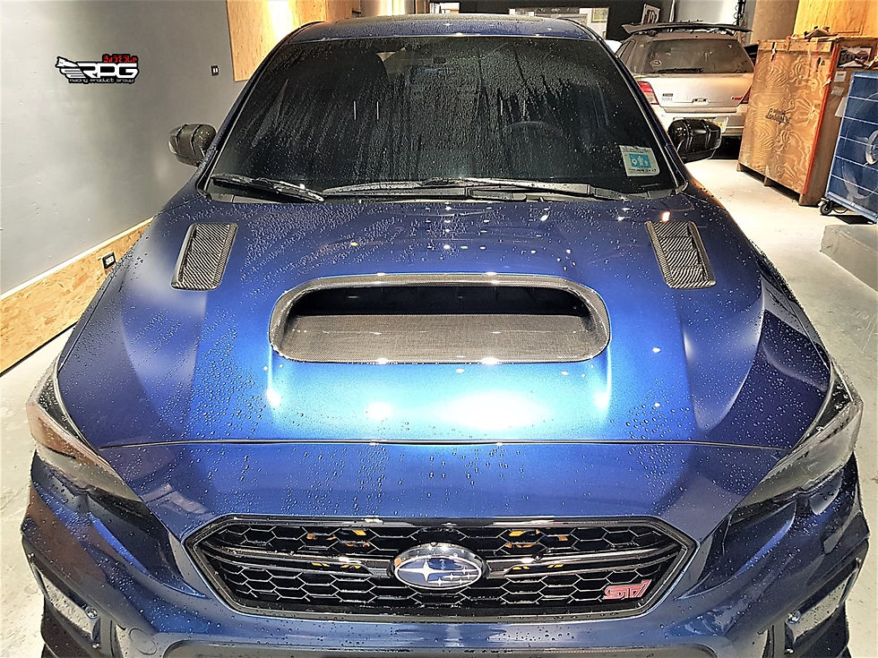 Thumbnail: VA Factory Style Vacuum Carbon Hood Scoop