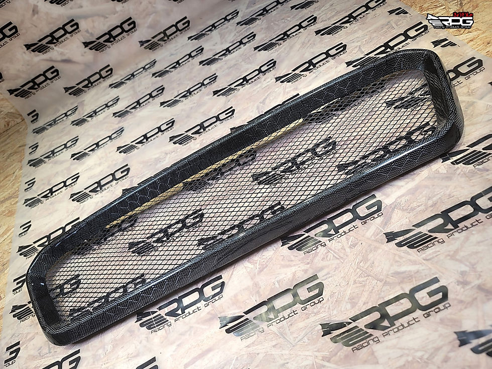 Thumbnail: [NEW] VA - SS Vacuum Carbon Bumper Grill for 15-17 / 18-21 Model