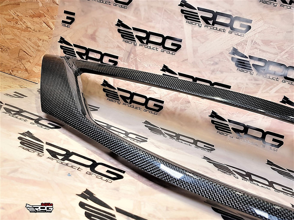 Thumbnail: SS Vacuum Carbon Bumper Grill for 08-10 Model
