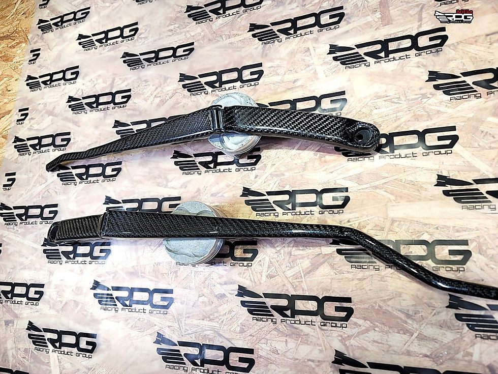 Thumbnail: BRZ / GT86 / FRS - 4 pcs Vacuum Carbon Wiper Arm Covers