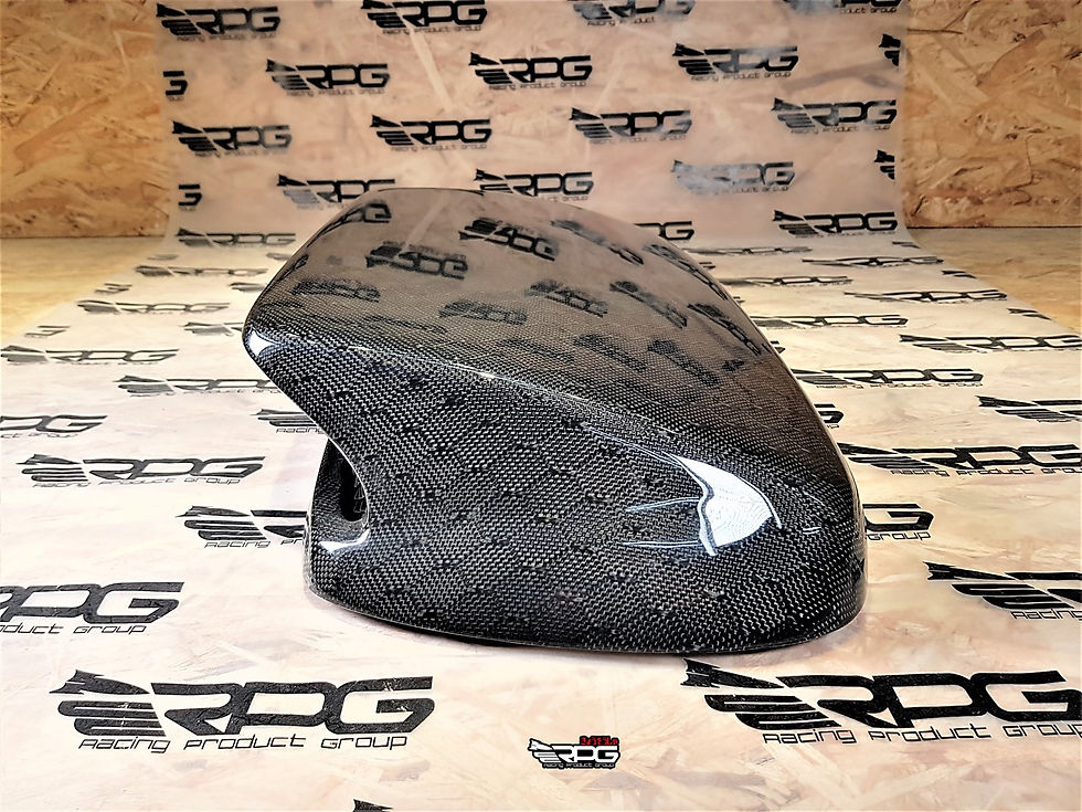 Thumbnail: RPG Large 4" Vacuum Honeycomb Carbon Fiber Hood Scoop Upgrade