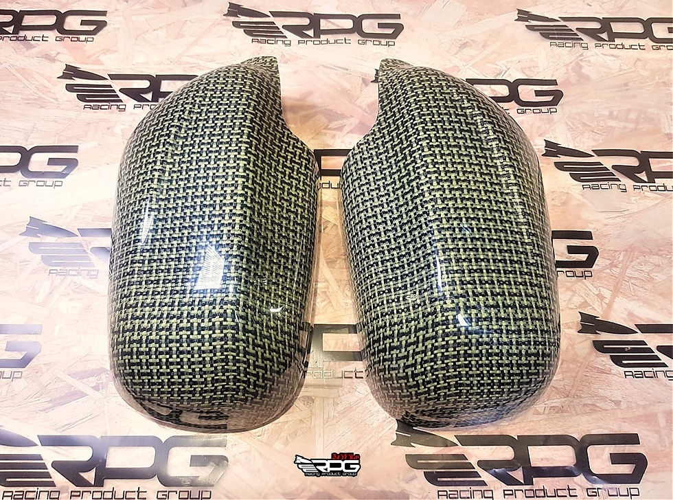 Thumbnail: RoadRage RR Vacuum Kevlar Carbon Mirror Cover Set