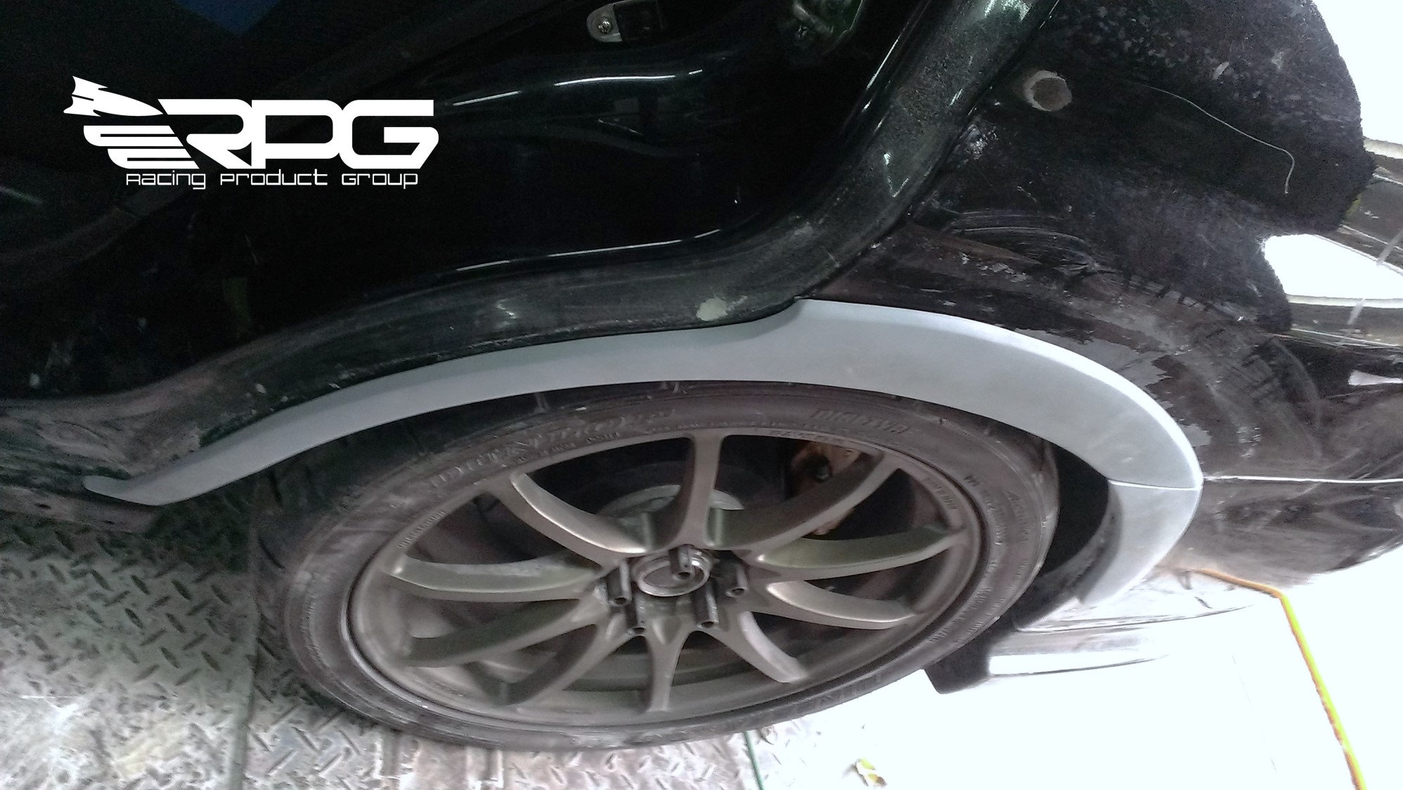 4 pieces Rear Fender Flare kit racingproductgroup