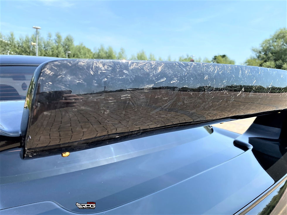 Thumbnail: GDB STi RoadRage RR Vacuum Form Forge Weave Carbon Gurney Flap