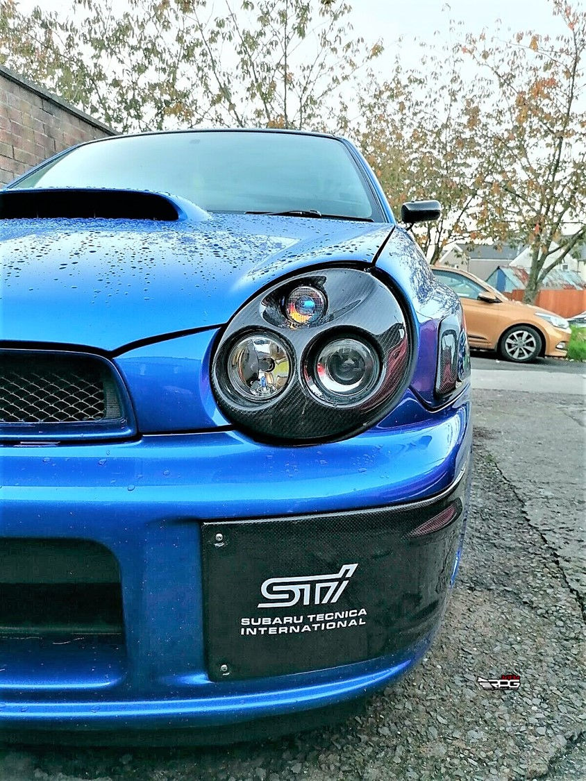 Bugeye WRC Rally Carbon Foglight Cover