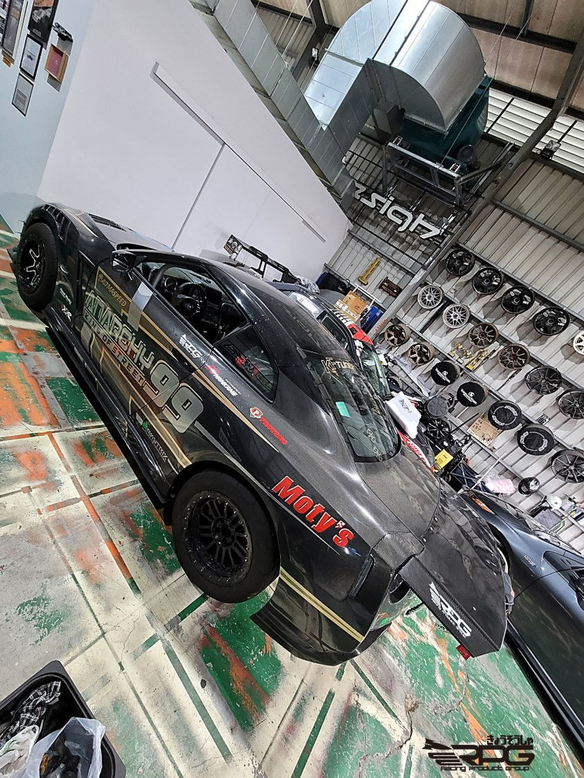 Thumbnail: [NEW] R35 GTR - Vacuum Infusion Dry Carbon Drag Wing (Installed Pictures)