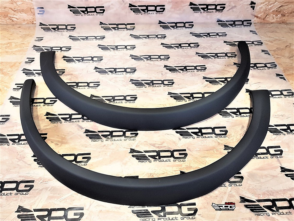 Thumbnail: VTX CYBER EVO Style Vacuum Form FRP Rear Over Fender Flare