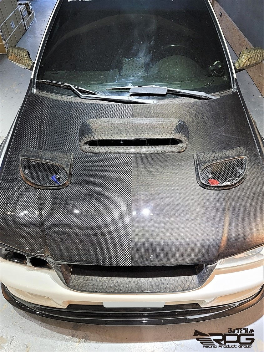 Thumbnail: GC/GF - Factory Spec Vacuum Fully Carbon Fiber Hood Bonnet(Installed)