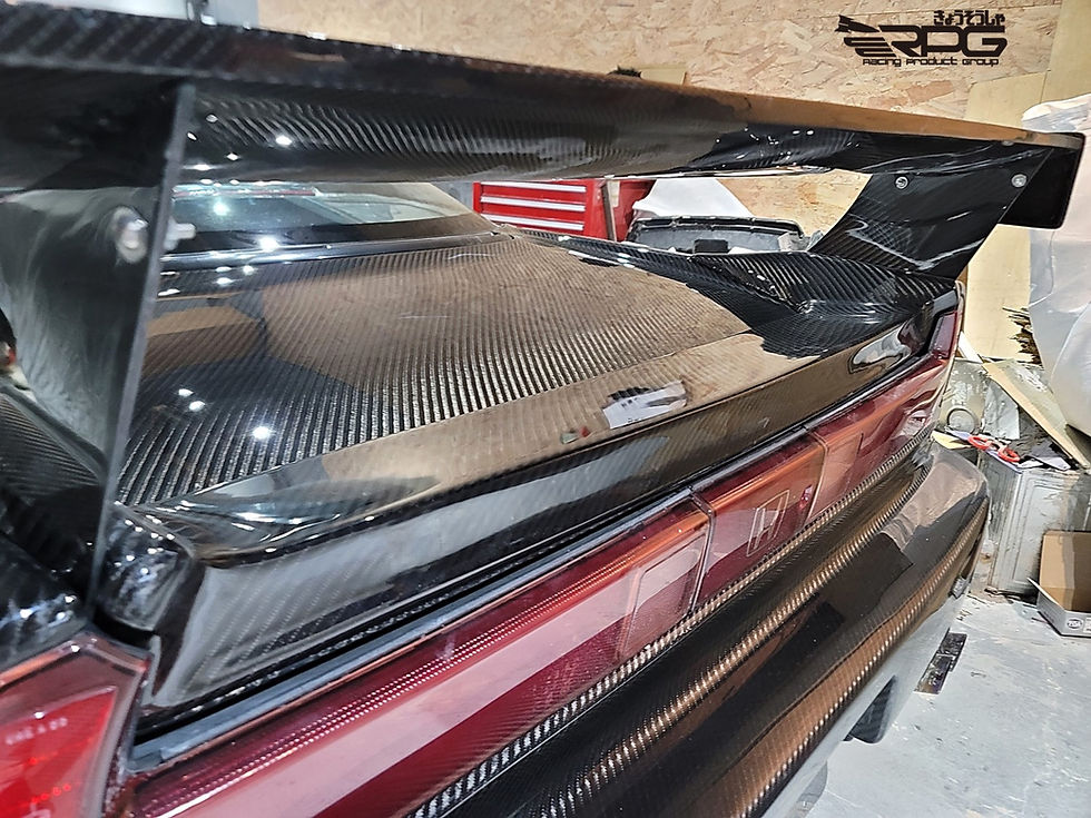 Thumbnail: [NEW] NSX NA1 - Vacuum Carbon N4S GT Wing + Wing Base