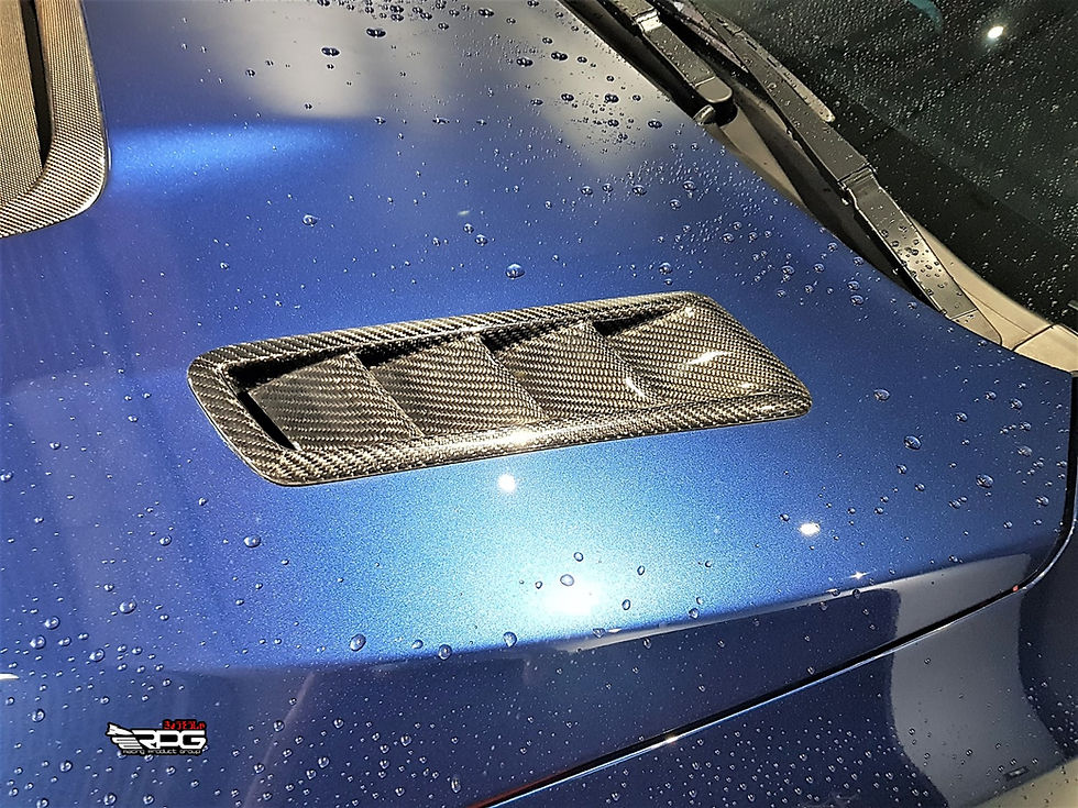 Thumbnail: Road Rage RR-36 Vacuum Carbon Hood Vent Heat Extractor Set
