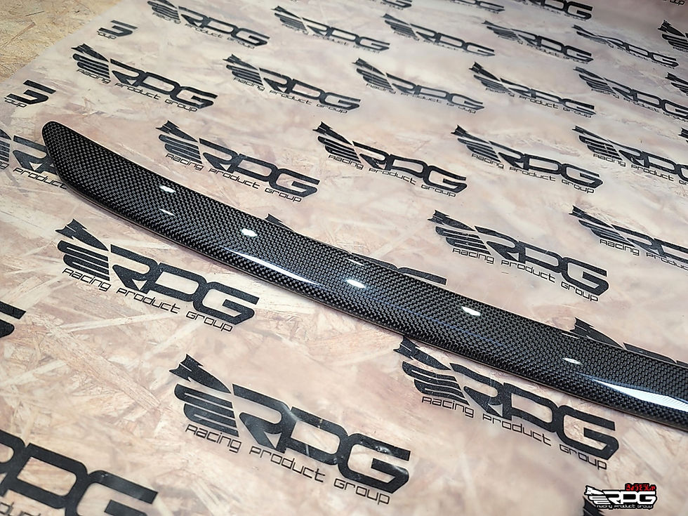 Thumbnail: [New] R32 GTR N1- Vacuum Form Carbon Hood/Bonnet Lip (Bolt on)