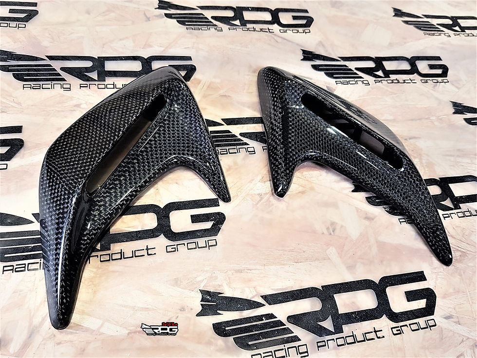 Thumbnail: Bugeye - Vacuum Carbon Side Fender Marker Vents Scoops Air Duct