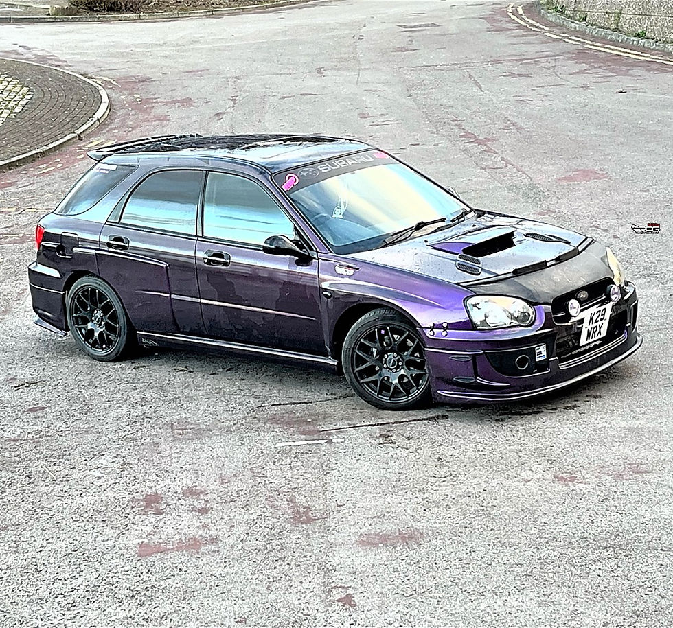 Thumbnail: WRC GG Wagon 5D Rally X Vacuum Form Rear 5 Pcs Fender Wide body kit