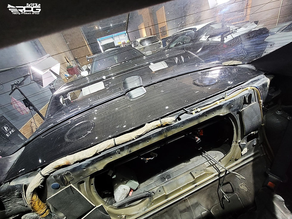 Thumbnail: R32 GTR - Vacuum Carbon Interior Rear Deck Speaker Cover (Replacement)