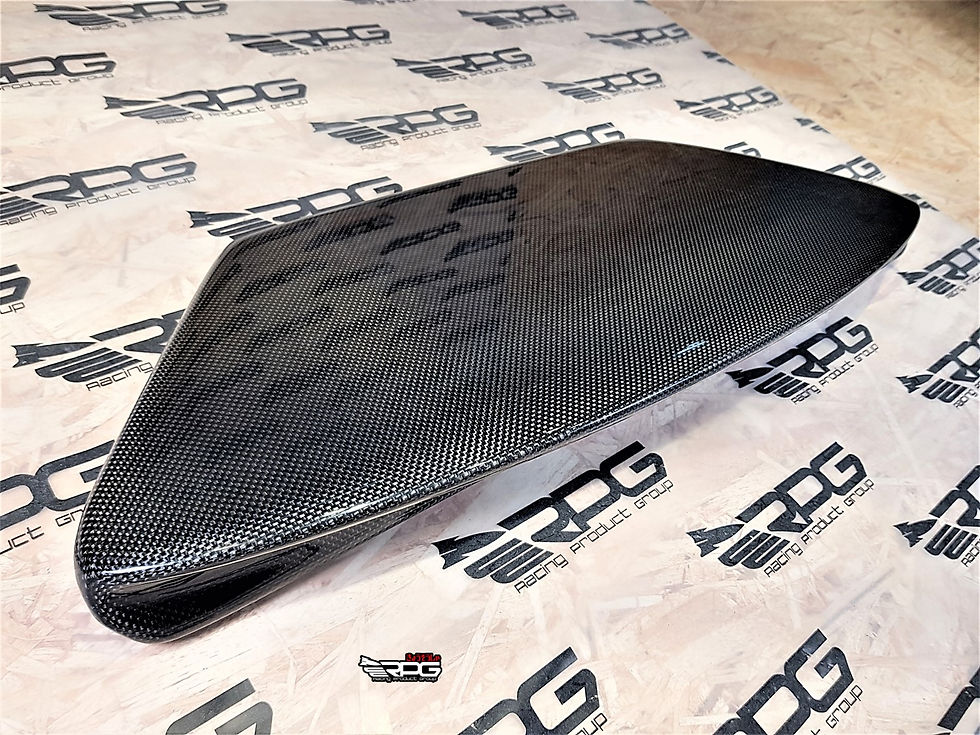 Thumbnail: GC8 Special Edition S201 Style Vacuum Form Carbon Trunk Wing Spoiler