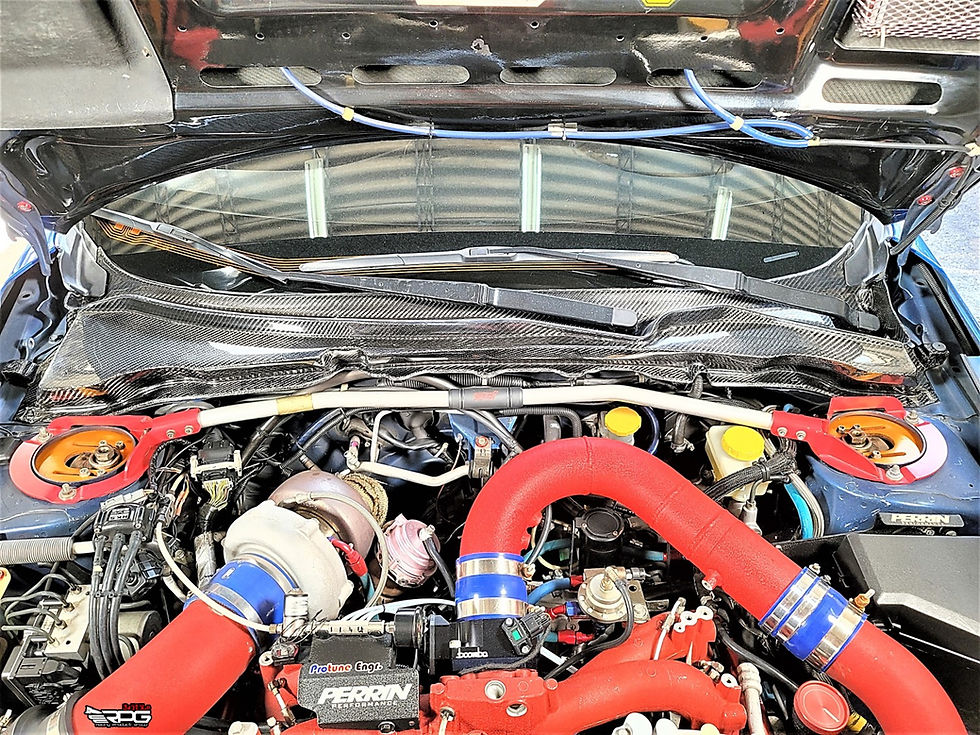Thumbnail: GR GV - Vacuum Form Carbon LHD Wiper COWL