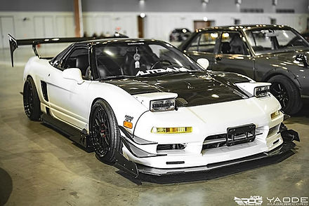NEW] NSX NA1 - GTA 4 Pieces Vacuum Carbon Front Bumper Canard Set