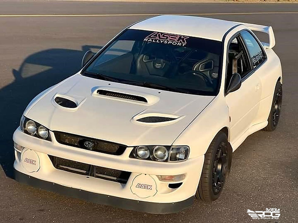 Thumbnail: WRC Prodrive SWRT S6/P2000 Replica Vacuum Form Hood Vent Set