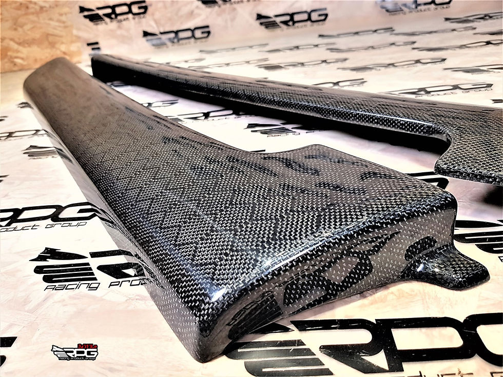 Thumbnail: GD / GG Chassis 4pcs Vacuum Honeycomb Carbon Door Card Upper Cover Set