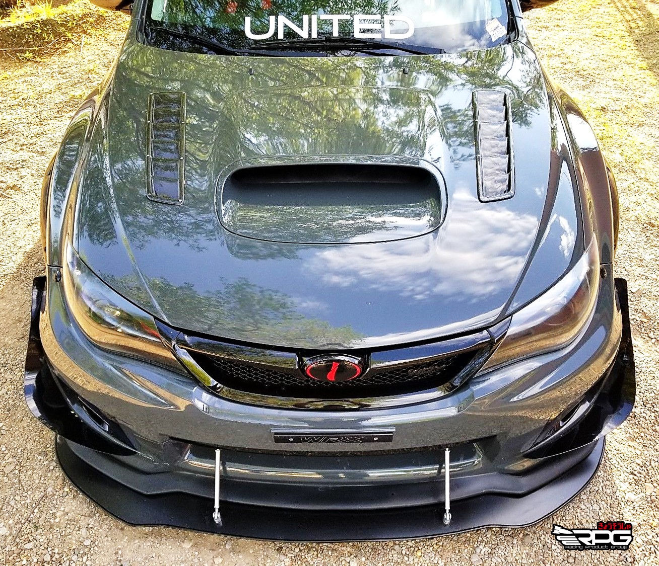 GR/GV Road Rage RR-50 Series Vacuum Carbon Hood Vent Heat Extractor Set