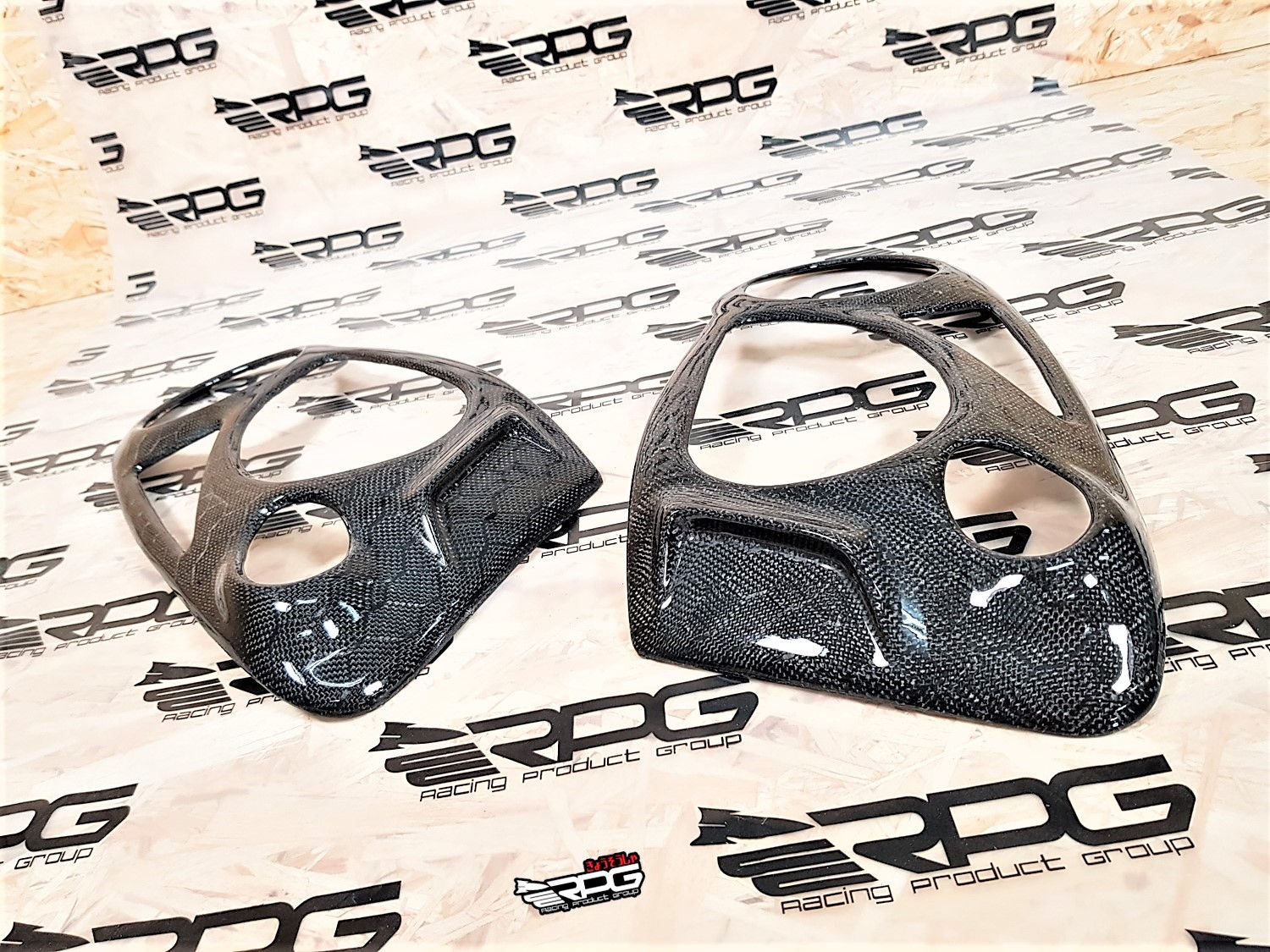 Blobeye Vacuum Carbon Headlight Cover