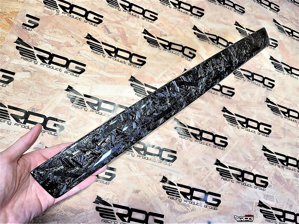 Thumbnail: GV Sedan - Vacuum Forge Weave Carbon Trunk Garnish (Replacement)