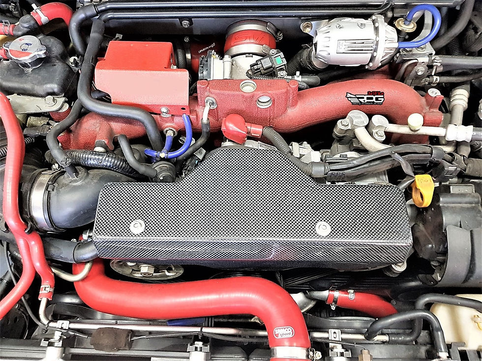 Thumbnail: SS Vacuum Carbon Fiber Alternator Belt Cover