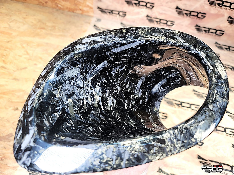 Thumbnail: Supra A80- SS Vacuum Carbon Headlight Air Intake Cold Air Ducting (Forge Sample