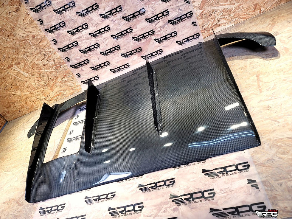 Thumbnail: GD - SS Vacuum Form Carbon Rear Under Diffuser Kit