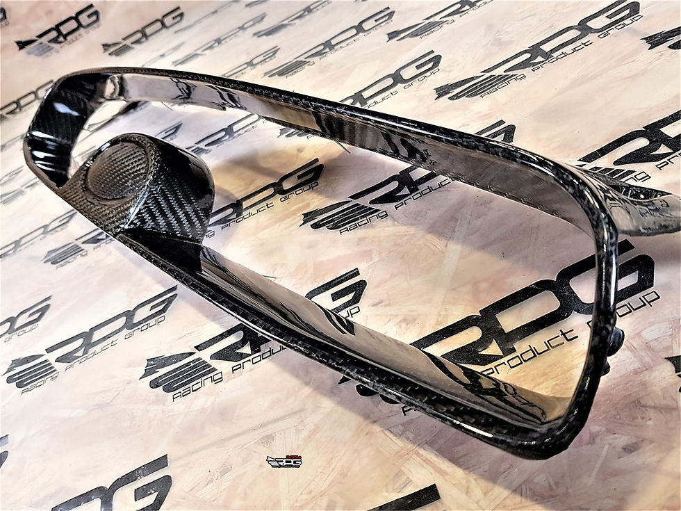 Thumbnail: RS Rally Sport Vacuum Carbon Blobeye Bumper Grill